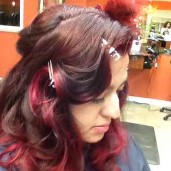 Expressions Salon - Color and style done by FABULOUS ANGELA T. (aka. Teena) - Hair Salons Near Me - Menlo Park, California Expressions Salon - Color and style done by FABULOUS ANGELA T. (aka. Teena) - Hair Salons Near Me - Menlo Park, California