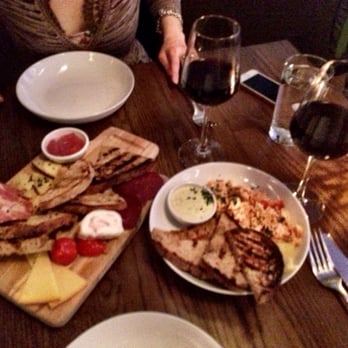 Aliment - Salmon appetizer and meat and cheese plate.   So yum! - New American Near Me - San Francisco, California
