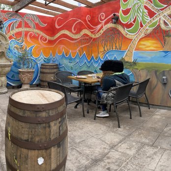 High Tide Cafe and Crepery - Enjoy the mural and find your happy self. Stop complaining that there's no ocean view. No wind and rain here. - Creperies Near Me - Pacifica, California High Tide Cafe and Crepery - Enjoy the mural and find your happy self. Stop complaining that there's no ocean view. No wind and rain here. - Creperies Near Me - Pacifica, California