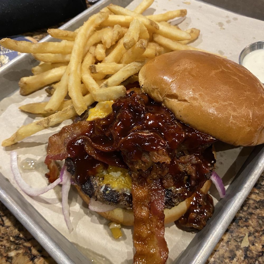 Hickory Brisket And Bacon Burger*