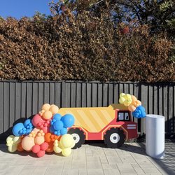 Boom Balloon - Construction Theme Birthday Decor