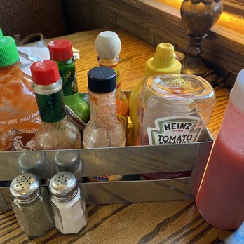 Cottage Cafe - Condiment/hot sauce tray - Breakfast & Brunch Near Me - Spokane Valley, Washington Cottage Cafe - Condiment/hot sauce tray - Breakfast & Brunch Near Me - Spokane Valley, Washington