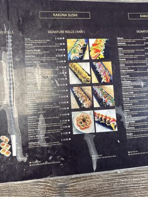Menu photo 1 Kakuna Sushi Milpitas, CA Menu photo 1 Kakuna Sushi Milpitas, CA