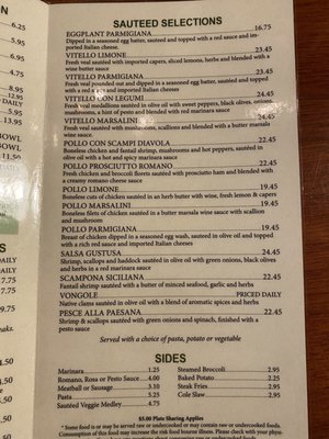 Menu photo 5 Traditions Italian Ristorante Saco, ME