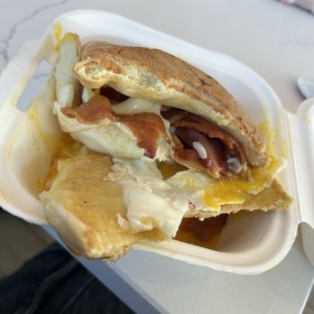 CAO Bakery & Cafe - Bacon, Egg & Queso Sandwich - Cuban Near Me - Pembroke Pines, Florida CAO Bakery & Cafe - Bacon, Egg & Queso Sandwich - Cuban Near Me - Pembroke Pines, Florida