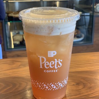 Peet's Coffee - Large Honey Black Iced Tea Fog (~$5). - Coffee & Tea Near Me - Elk Grove, California
