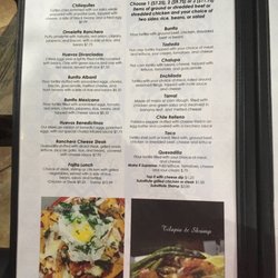 El Zocalo Grill & Cantina - Lunch menu