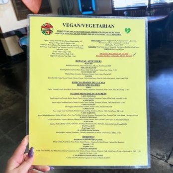 Cocina Michoacana - Vegan and Vegetarian Menu - Mexican Near Me - Oakdale, California