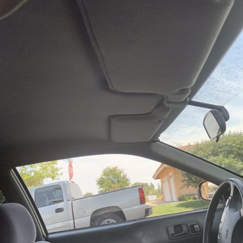 J & A Upholstery - Both visors completed - Auto Upholstery Near Me - San Bernardino, California J & A Upholstery - Both visors completed - Auto Upholstery Near Me - San Bernardino, California