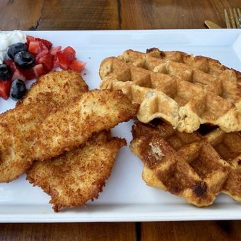 Sunset - Chicken and waffles - Latin American Near Me - Palm Springs, California Sunset - Chicken and waffles - Latin American Near Me - Palm Springs, California