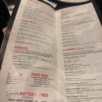 Benihana - Menu - Sushi Bars Near Me - Las Vegas, Nevada Benihana - Menu - Sushi Bars Near Me - Las Vegas, Nevada