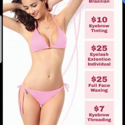 Express Threading & Body Wax - We still accept this if you come with a screen shot.
PICTURE SPEAKS ITSELF....