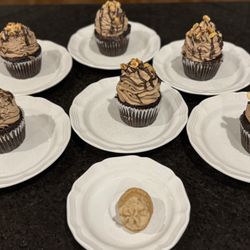 My Sweet Little Bake Shop - Peanut butter cup sugar free cupcakes and a pupcake!!