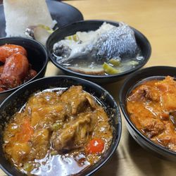Longanisa, caldereta, Binagoongan and paksiw bangus