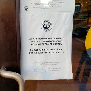 Einstein Bros. Bagels - door sign - Bagels Near Me - Charlotte, North Carolina Einstein Bros. Bagels - door sign - Bagels Near Me - Charlotte, North Carolina