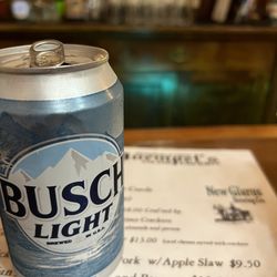 Cans of Busch Light!