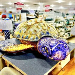 Homegoods - "Giant Metal Turtle" Garden/poolside Art $1,500.
