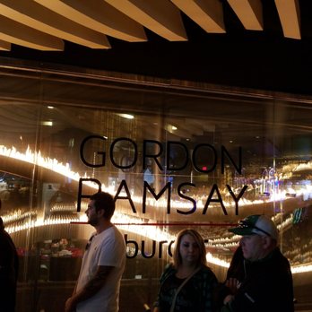 Gordon Ramsay Burger Las Vegas - Awesome sign for the restaurant and it's on fire! - Burgers Near Me - Las Vegas, Nevada