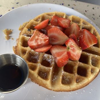 The Tavern - Strawberry waffles - Breakfast & Brunch Near Me - Miami Beach, Florida The Tavern - Strawberry waffles - Breakfast & Brunch Near Me - Miami Beach, Florida
