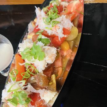 Sake A Gogo - Heirloom Tomato ceviche - Japanese Near Me - Louisville, Kentucky Sake A Gogo - Heirloom Tomato ceviche - Japanese Near Me - Louisville, Kentucky