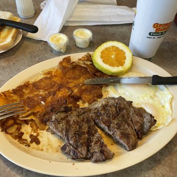 George's Burgers - Steak and eggs. - Burgers Near Me - Rialto, California