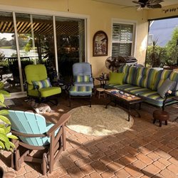 Palm Casual Patio Furniture - We love the color, too!