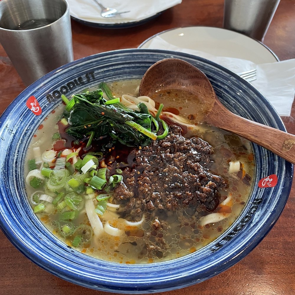 Noodle St - Dan Dan Noodles! Loved it!!! - Noodles Near Me - Fullerton, California Noodle St - Dan Dan Noodles! Loved it!!! - Noodles Near Me - Fullerton, California