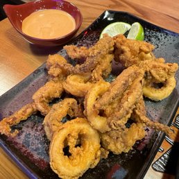Squid karaage Squid karaage
