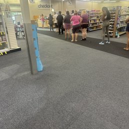 Line was so long and is always like this when this employee is on the register..