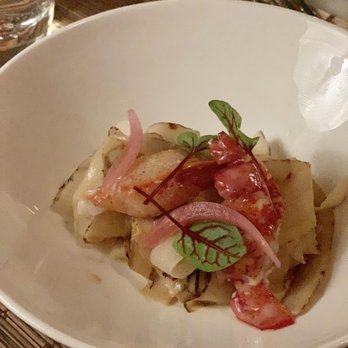 L'Antagoniste - Salsify Tagliatelle with Lobster and Lobster Bisque - French Near Me - Brooklyn, New York L'Antagoniste - Salsify Tagliatelle with Lobster and Lobster Bisque - French Near Me - Brooklyn, New York