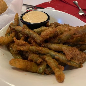 Luckys Cafe - Amazing Beer Battered Green Beans!! - American Near Me - Dallas, Texas