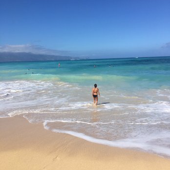 Baldwin Beach Park - Water was too pretty to ignore!! Had to take a quick dip! - Parks Near Me - Paia, Hawaii