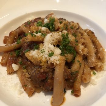 Craft - Summer restaurant week 2018: spacatelli (braised short rib pasta with horseradish and parmesan cheese) - New American Near Me - New York, New York