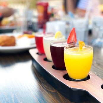 Broken Yolk Cafe - Mimosa flight - Breakfast & Brunch Near Me - Fullerton, California Broken Yolk Cafe - Mimosa flight - Breakfast & Brunch Near Me - Fullerton, California