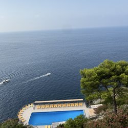 Al Belvedere - The view from the restaurant balcony.