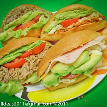 Sunrise Tortas - three sandwiches on a plate - Tex-Mex Near Me - Brownsville, Texas Sunrise Tortas - three sandwiches on a plate - Tex-Mex Near Me - Brownsville, Texas
