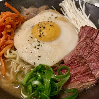 Beyond Sushi - Shoyu Ramen - Great presentation, broth and noodles were lacking - Vegan Near Me - New York, New York