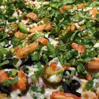 Fun Pizza Kitchen - Half Indian Veggie Pizza w/out Mushrooms and Half Achari Pizza. - Italian Near Me - The Colony, Texas Fun Pizza Kitchen - Half Indian Veggie Pizza w/out Mushrooms and Half Achari Pizza. - Italian Near Me - The Colony, Texas