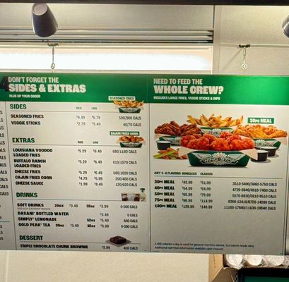 Menu photo 1 Wingstop Garden Grove, CA