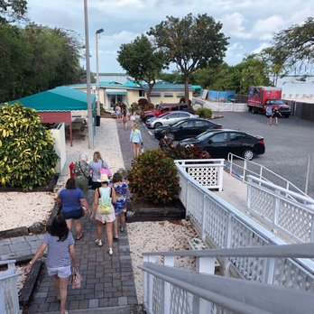 Dolphins Plus - Walking down from checkin - Aquariums Near Me - Key Largo, Florida