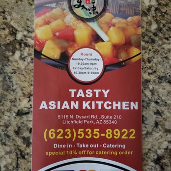 Tasty Asian Kitchen - Huge Menu!!! - Chinese Near Me - Litchfield Park, Arizona