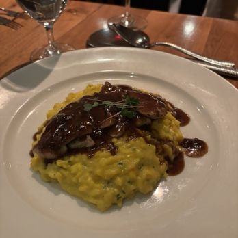 La Nonna Vail - Saffron risotto with duck breast - Italian Near Me - Vail, Colorado La Nonna Vail - Saffron risotto with duck breast - Italian Near Me - Vail, Colorado