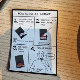 Tar tar instructions Tar tar instructions