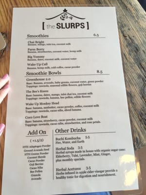 Menu photo 8 Honeysuckle Tea House Chapel Hill, NC