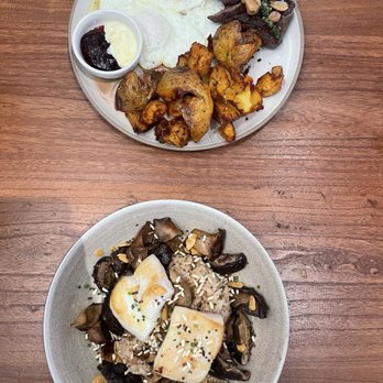 Between Us - Mushroom Chazuke and Steak & Eggs - Breakfast & Brunch Near Me - San Diego, California Between Us - Mushroom Chazuke and Steak & Eggs - Breakfast & Brunch Near Me - San Diego, California