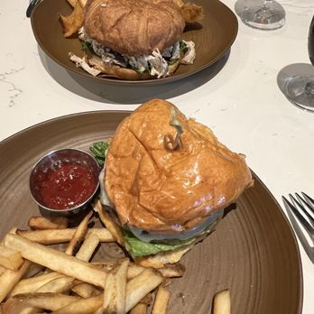 Old Line Kitchen & Wine Bar - Old Line Burger and Rosemary Chicken Salad Sandwich - Desserts Near Me - Columbia, Maryland Old Line Kitchen & Wine Bar - Old Line Burger and Rosemary Chicken Salad Sandwich - Desserts Near Me - Columbia, Maryland
