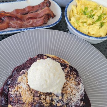 Unconventional Diner - Blueberry pancakes bacon and eggs - Breakfast & Brunch Near Me - Washington, DC, District of Columbia Unconventional Diner - Blueberry pancakes bacon and eggs - Breakfast & Brunch Near Me - Washington, DC, District of Columbia