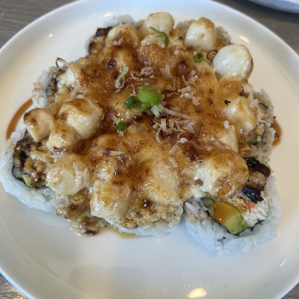 Baked Scallop Roll