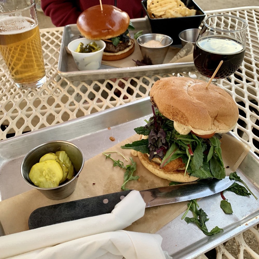 Mammoth Brewing - Damn good burger and cod sandwich - Breweries Near Me - Mammoth Lakes, California Mammoth Brewing - Damn good burger and cod sandwich - Breweries Near Me - Mammoth Lakes, California