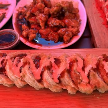 Los Sushi Lovers - Deep Fried Shrimp Tempura Roll - Food Trucks Near Me - National City, California Los Sushi Lovers - Deep Fried Shrimp Tempura Roll - Food Trucks Near Me - National City, California